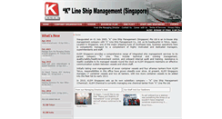 Desktop Screenshot of klsm.com.sg