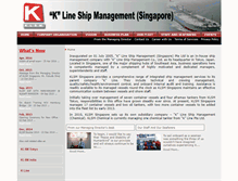 Tablet Screenshot of klsm.com.sg