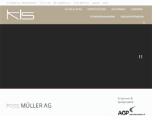 Tablet Screenshot of klsm.ch